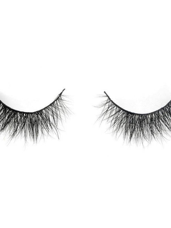 Unique Style 2 Envy Inc Chloe 3D handcrafted mink strip lashes in natural black for a voluminous layered look.