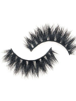 Unique Style 2 Envy Inc Chloe 3D handcrafted mink strip lashes in natural black with layered volume