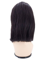 Unique Style 2 Envy Inc 100% human hair straight bob wig in natural 1B color with lace front construction.