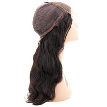 Body Wave Transparent Closure Wig.