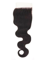 Brazilian Body Wave 4x4 HD Closure.