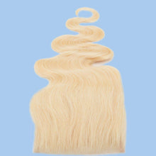 Russian Blonde Body Wave Closure.