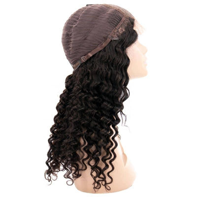Deep Wave Transparent Closure Wig - Unique Styles 2 Envy Inc.