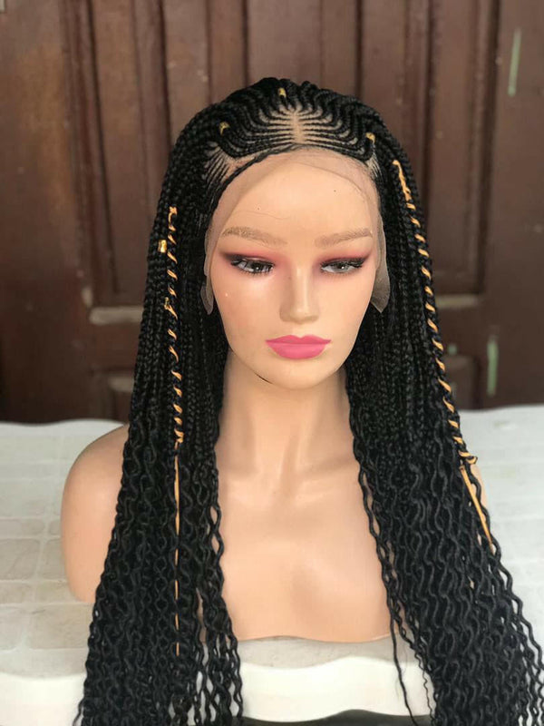 Patra braided wig.