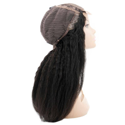 Kinky Straight Transparent Closure Wig - Unique Styles 2 Envy Inc.