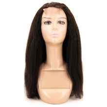 Kinky Straight Transparent Closure Wig - Unique Styles 2 Envy Inc.