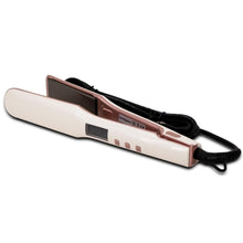 White and Pink Titanium Flat Iron - Unique Styles 2 Envy Inc.