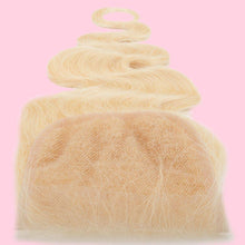 Russian Blonde Body Wave Closure.
