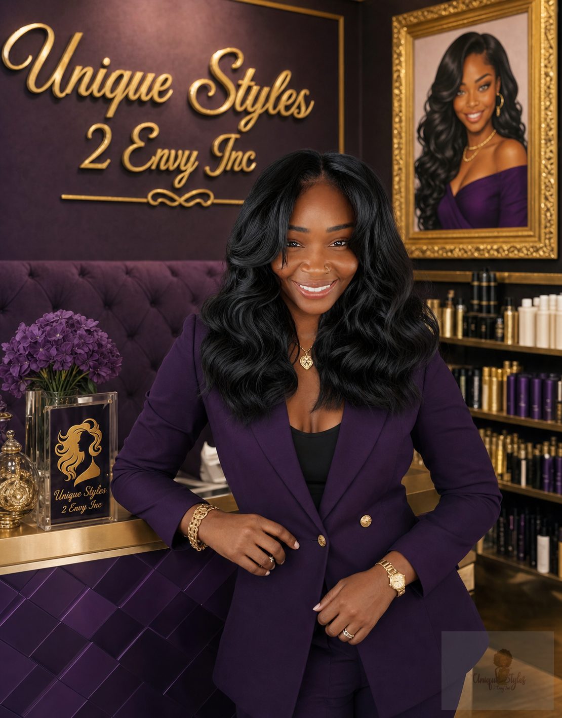 Sade-Anevay El — Founder of Unique Styles 2 Envy Inc