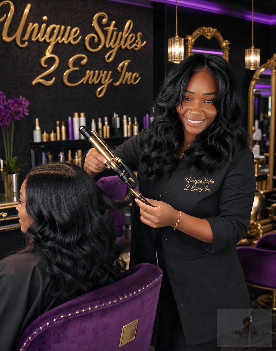 Professional hair services at Unique Styles 2 Envy