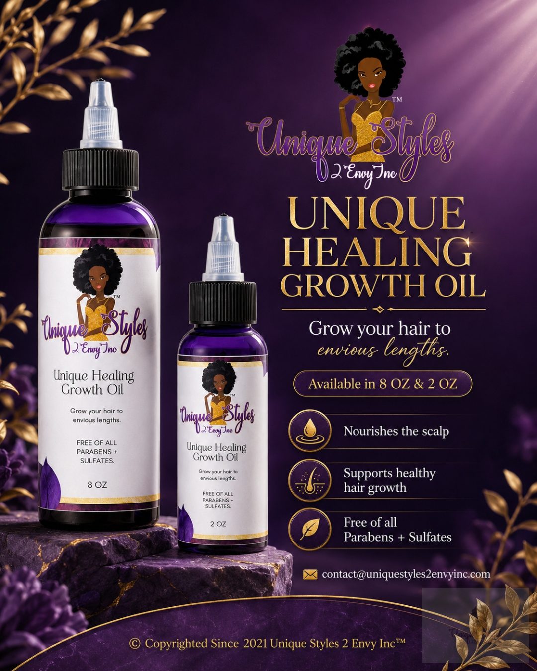 US2E Hair Growth Oil